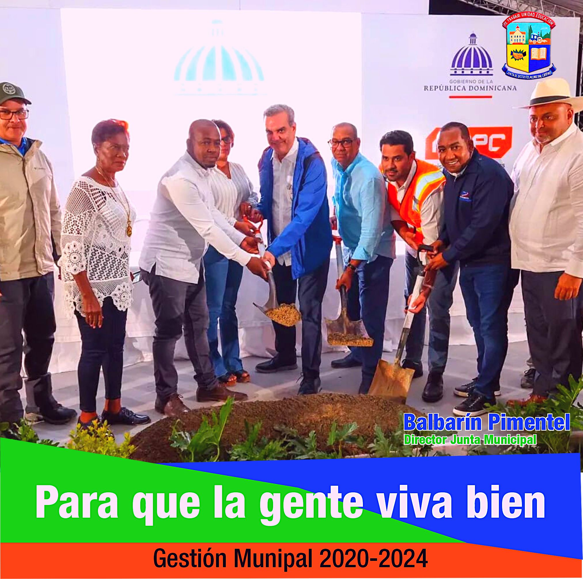 Presidente Luis Abinader deja iniciados trabajos de reconstrucción de las carreteras Sabana Grande de Boyá y Chirino